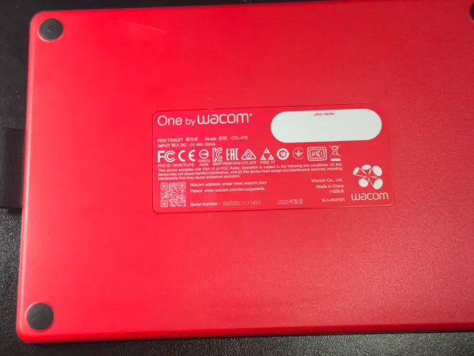 Mesa Digitalizadora Wacom by One - Sem Caneta e Cabo