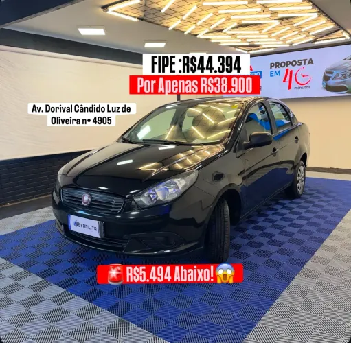Fiat Grand Siena Attractive 1.0 Flex 8V 4P 2021