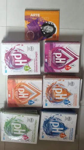 Livros 1° ano ensino médio sistema PH