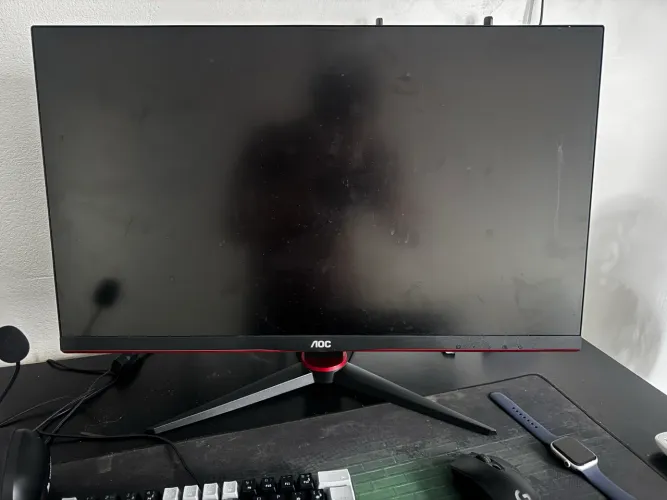 Monitor AOC Viper 27 pol com defeito