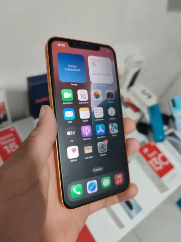 iPhone XS Max 256GB na carcaça do 17 pro Max