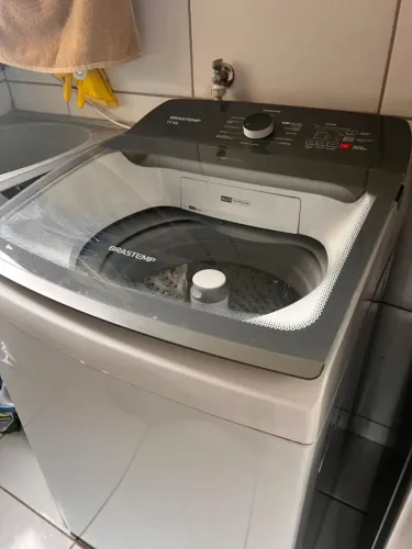 Lavadora de Roupas Brastemp Tira Manchas 12kg Branca