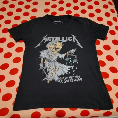 Camiseta Metallica tamanho P licenciada