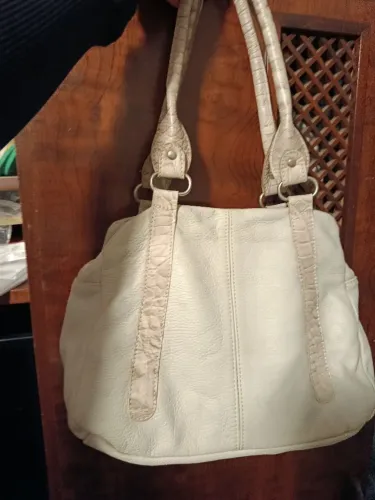 Bolsa de couro legítimo gelo