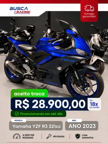 Yamaha YZF R3 321cc ano 2023