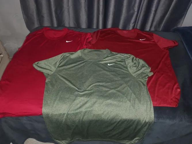 3 CAMISAS NIKE ORIGINAL , TAMANHO GGG , NOVAS