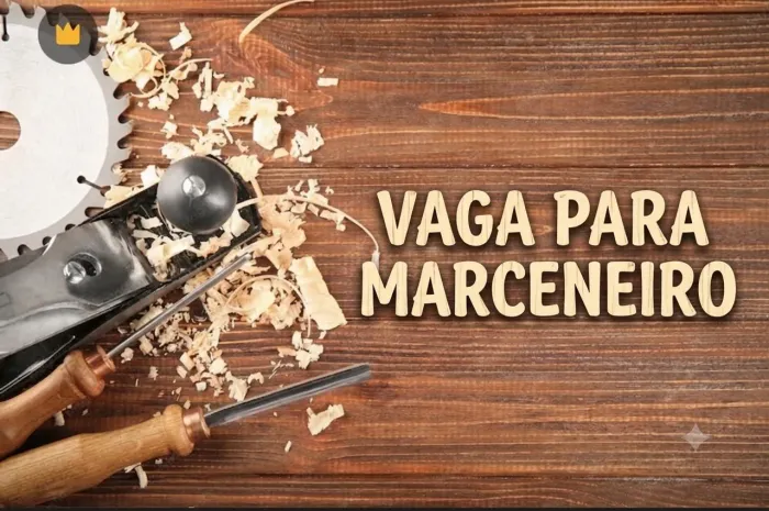 VAGA PARA MARCENEIRO 