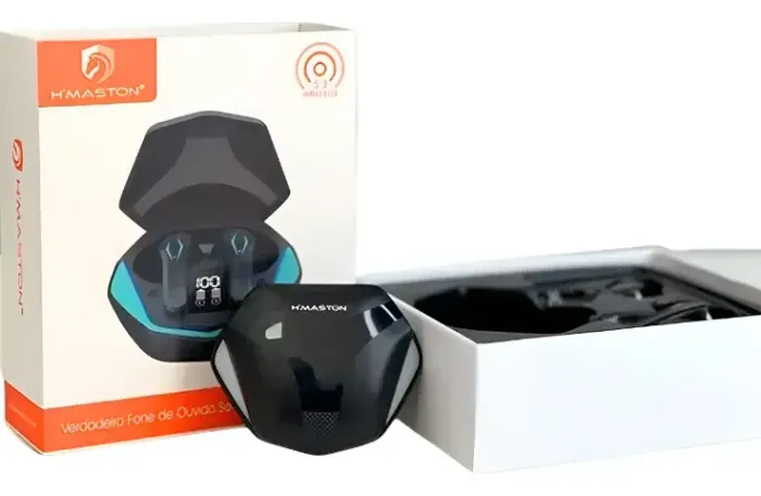 Fone de Ouvido Gamer Sem Fio H'Maston RS-29 Bluetooth 5.3 (Novo/Lacrado
