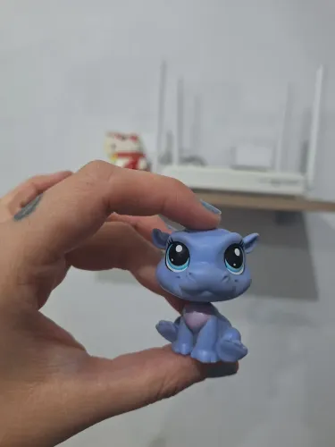Bonecos Littlestpet shop Hipopótamo Canguru Coelho LLPS