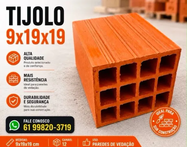 Tijolo tijolos atacado