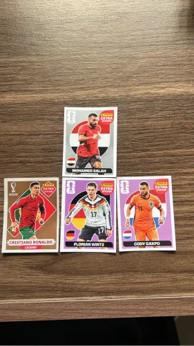 Figurinhas extra copa do mundo