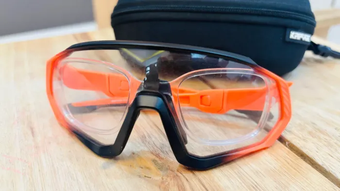 Óculos de ciclismo com adaptador de lente de grau kapvoe