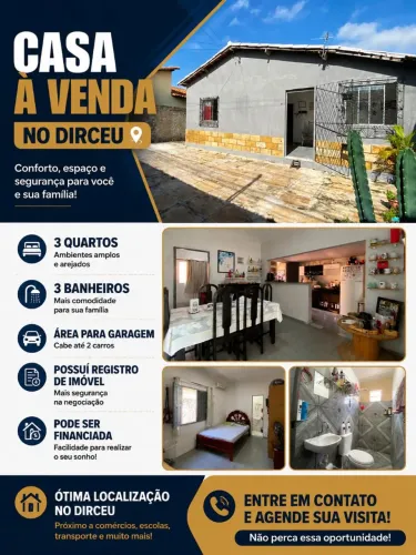 Casa à venda no Dirceu