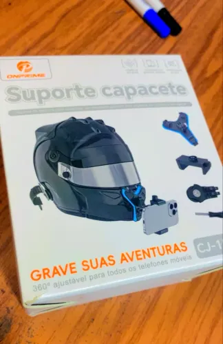 Suporte celular moto gravação 