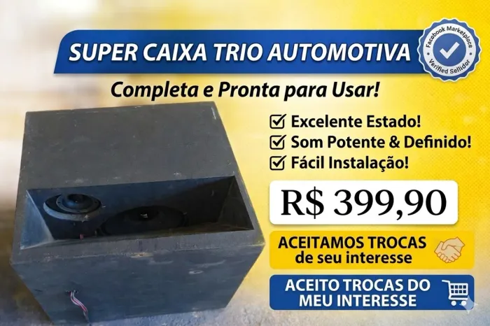Caixa de som automotivo