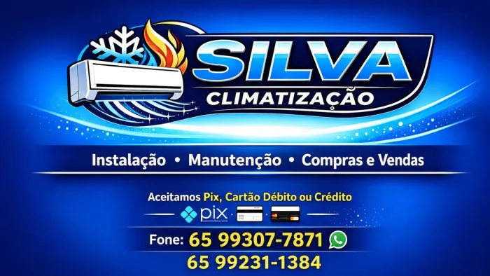Instalação manutenção compra e vende de ar condicionado 