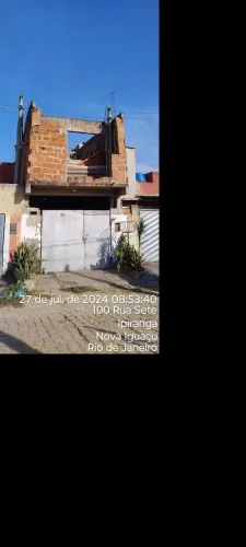 Chance única  Casa no Cabucu, Nova Iguacu - RJ, Nº 20, 1 quarto, 1 vaga, 56,61m² | Venda D