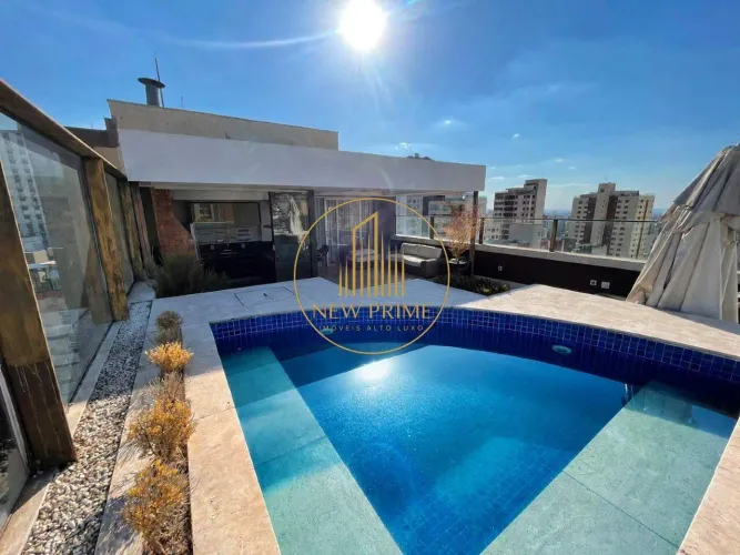 Cobertura à venda, 4 quartos, 1 suíte, 3 vagas, Sion - Belo Horizonte/MG