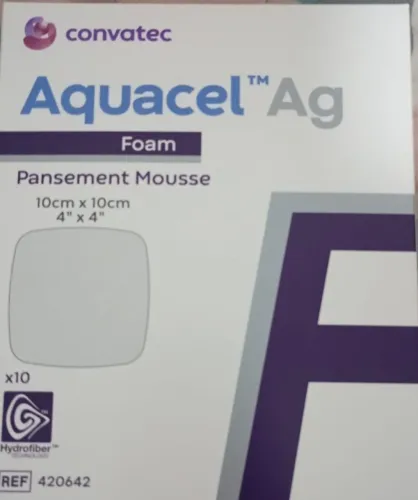 Aquacel ag foram caixa de 10x10 com 10 unidades