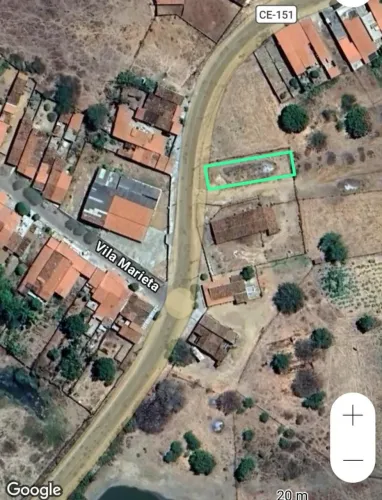 Oportunidade! Terreno 10x40 em Ipaumirim-CE | Frente CE-151 - Fazendinha