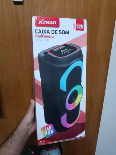 Caixa de som Bluetooth 50W TWS
