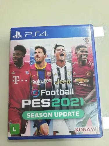 PES 2021 PS4 (OPÇÃO OPTION FILE UPDATE)