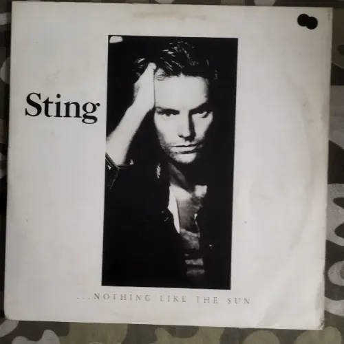 Vinil LP Sting - ...Nothing Like The Sun Disco Duplo Com Encarte (1987) Pop Rock