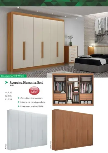 Guarda roupa de casal 