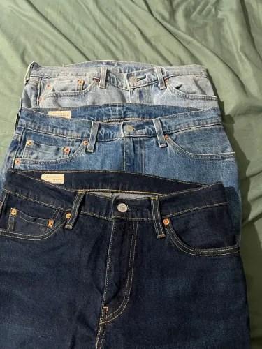 Levi's Selvedge 511 Slim Premium três calças