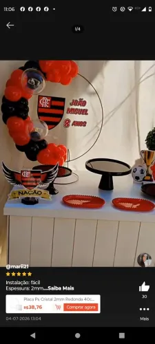 Festa na mesa personalizada aluguel e pegue monte