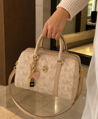 Bolsa Michael Kors | Modelo Bauzinho Nude