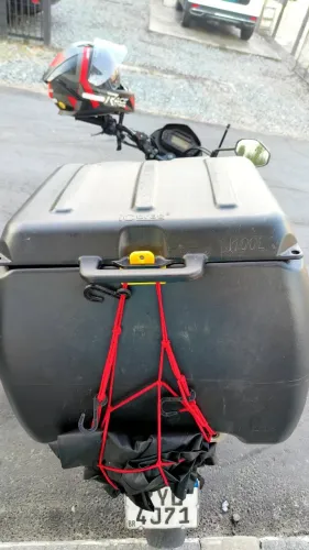 Bagageiro 100l icbras + suporte universal