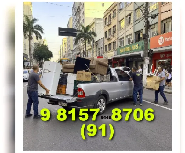 Frete Rápido Barato em Belém e Ananindeua (91) 9.8157+8706 André Ligue Agora e Aproveite