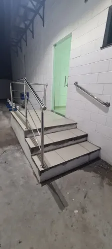 Corrimão em inox 