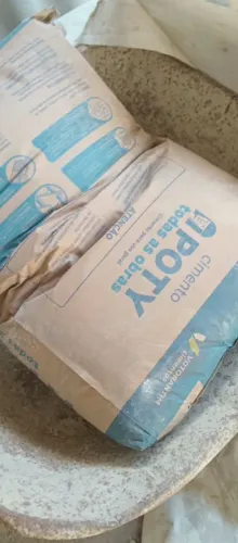 Cimento novo da marca Poty