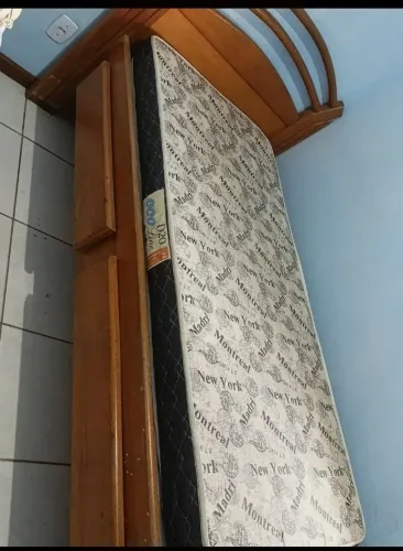 Cama dupla( 2 em 1) em madeira maciça 