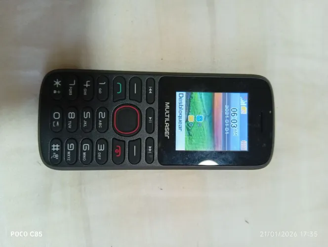 Celular antigo Multilaser 