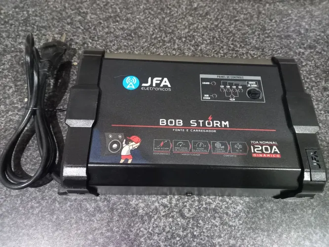 Fonte carregador de bateria digital jfa bob storm 120A