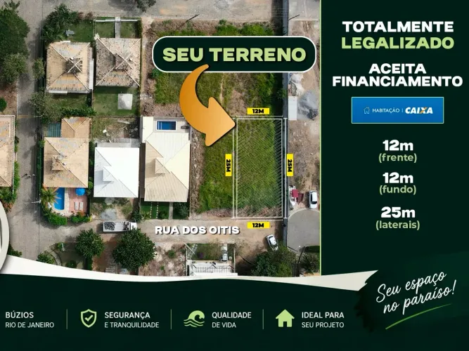 Terreno em Búzios. Green Ville 2