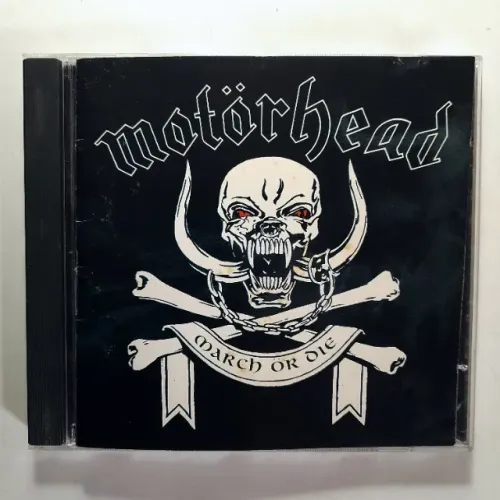 cd motorhead, march or die. usado, mídia em excelente estado.