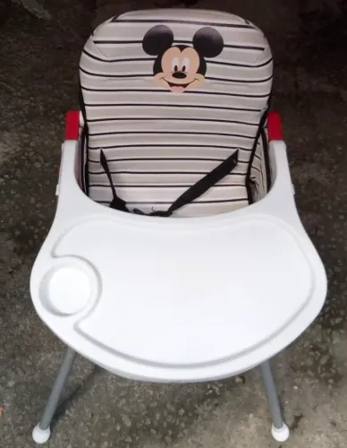 Cadeirinha de Alimentação 3 em 1 Mickey - Excelente Estado - R$ 240