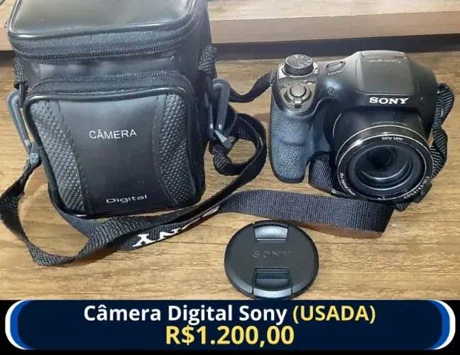 SONY CYBERSHOT DSC-HX300 (USADA + ACESSORIOS)