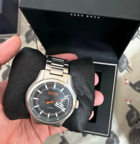 Relógio masculino Hugo boss orange