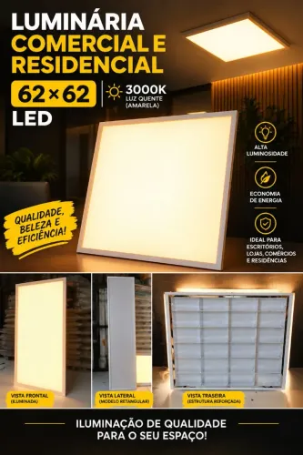Luminária comercial