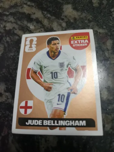 Vendo Figurinha rara Bronze Copa 2026 Jude Bellingham Extra Sticker