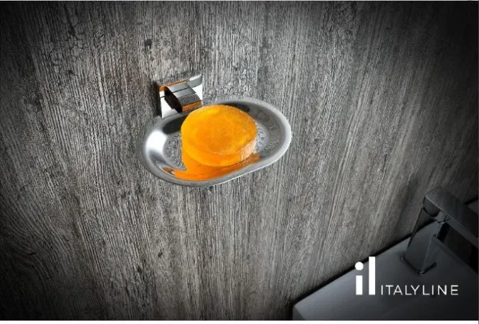 Saboneteira eterna italyline inox polido