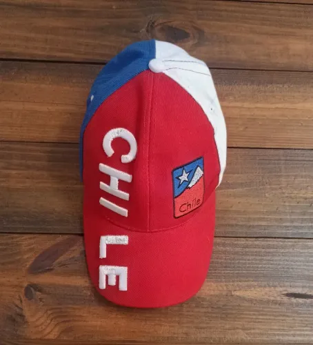 Boné Chile tricolor