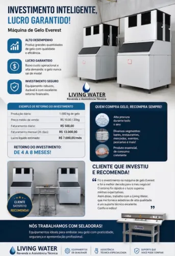 Máquina de Gelo Everest