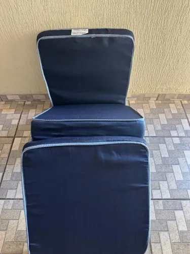 Puff Colchonete Dobrável / Sofá 3 em 1 Solteiro
