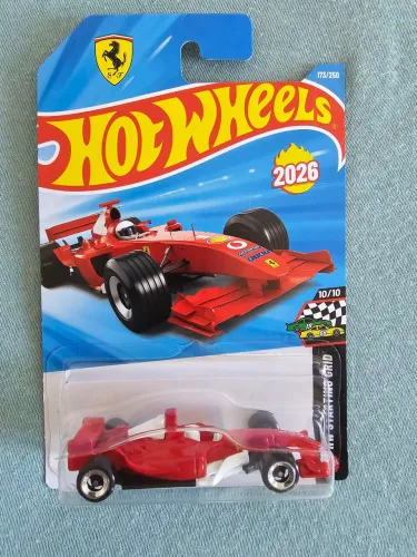 HOT WHEELS FERRARI F2004 F1 LOTE M 2026